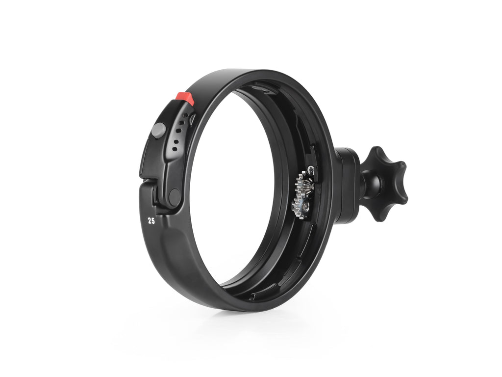 Nauticam N85 to N120 55mm Port Adapter with Zoom Knob to