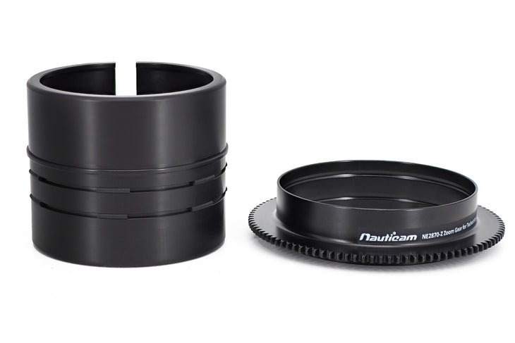 NE2870-Z Zoom Gear for Techart Sony E to Nikon Z Autofocus Adaptor with Sony SEL2870 FE28-70mm F3.5-5.6 OSS