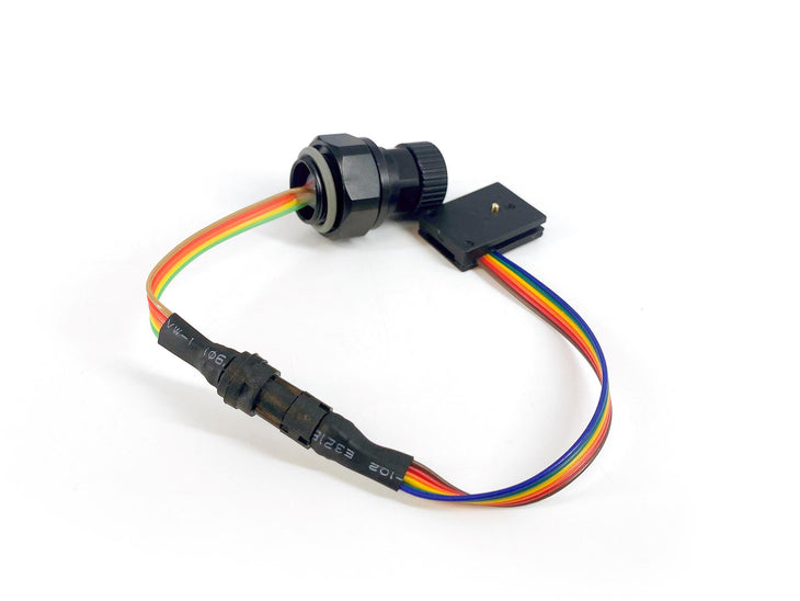 Canon Hotshoe Plug to an M14 Nikonos Bulkhead ~X and Ground Connection Only