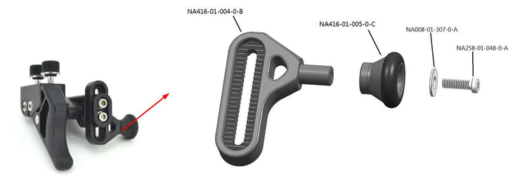 Flip of Compact/MIL Housing Shutter Release Extension 25200