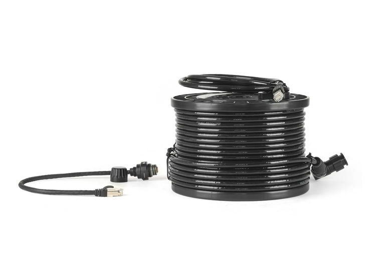 Ethernet Surface Cable Set in 45m length (Incl. housing lemo bulkhead with integrated internal cable and external Duracell cables)