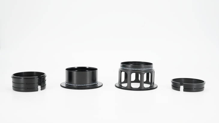 Cinema System Gear Set for Canon EF-S 18-55mm f/3.5-5.6 IS STM