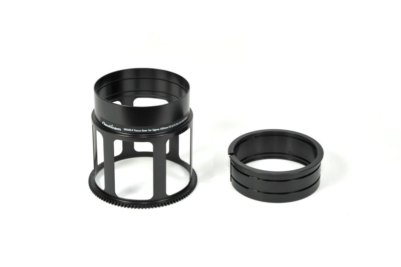SN105-F Focus Gear ~for Sigma 105mm F2.8 EX DG OS HSM Macro – Nauticam
