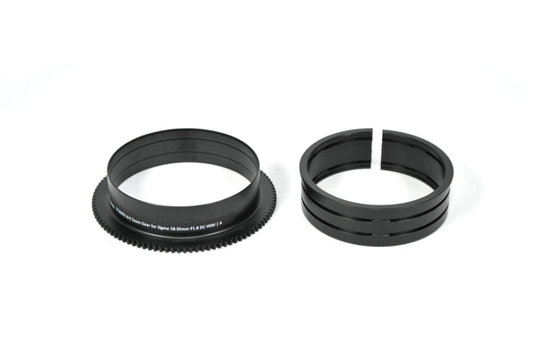 SC1835f1.8-Z Zoom Gear ~for Sigma 18-35mm F1.8 DC HSM | A – Nauticam
