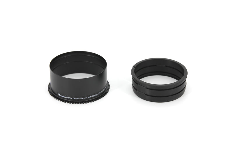 O8-F Focus Gear ~for Olympus M.Zuiko Digital ED 8mm 1:1.8 Fisheye