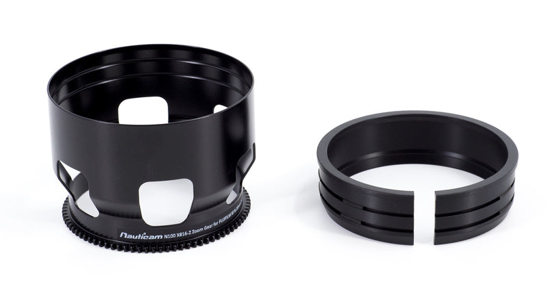 N100 X816-Z Zoom Gear for FUJIFILM XF 8-16mm f2.8 R LM WR – Nauticam