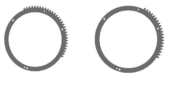 Gear Ring for O1250-Z to use with MIL Housings Except NA-GH5